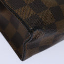 LOUIS VUITTON Damier Ebene Poche Toilette 26 Pouch N47543 LV Auth 70037-7