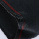 LOUIS VUITTON Taiga Pochette Voyager MM Clutch Bag Blue Marine M63394 Auth 70038-15