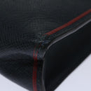 LOUIS VUITTON Taiga Pochette Voyager MM Clutch Bag Blue Marine M63394 Auth 70038-16