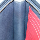 LOUIS VUITTON Taiga Pochette Voyager MM Clutch Bag Blue Marine M63394 Auth 70038-19