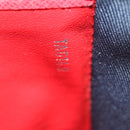 LOUIS VUITTON Taiga Pochette Voyager MM Clutch Bag Blue Marine M63394 Auth 70038-12