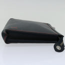 LOUIS VUITTON Taiga Pochette Voyager MM Clutch Bag Blue Marine M63394 Auth 70038-4