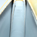 LOUIS VUITTON Monogram Vernis Motto Accessory Pouch Gris M91030 LV Auth 70044-19