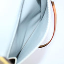 LOUIS VUITTON Monogram Vernis Motto Accessory Pouch Gris M91030 LV Auth 70044-21