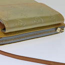 LOUIS VUITTON Monogram Vernis Motto Accessory Pouch Gris M91030 LV Auth 70044-6