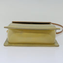 LOUIS VUITTON Monogram Vernis Motto Accessory Pouch Gris M91030 LV Auth 70044-5