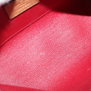 LOUIS VUITTON Vernis Rayure Pochette Cosmetic Pomme D'amour M91721 LV Auth 70046-10