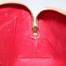 LOUIS VUITTON Vernis Rayure Pochette Cosmetic Pomme D'amour M91721 LV Auth 70046-19