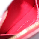 LOUIS VUITTON Vernis Rayure Pochette Cosmetic Pomme D'amour M91721 LV Auth 70046-21