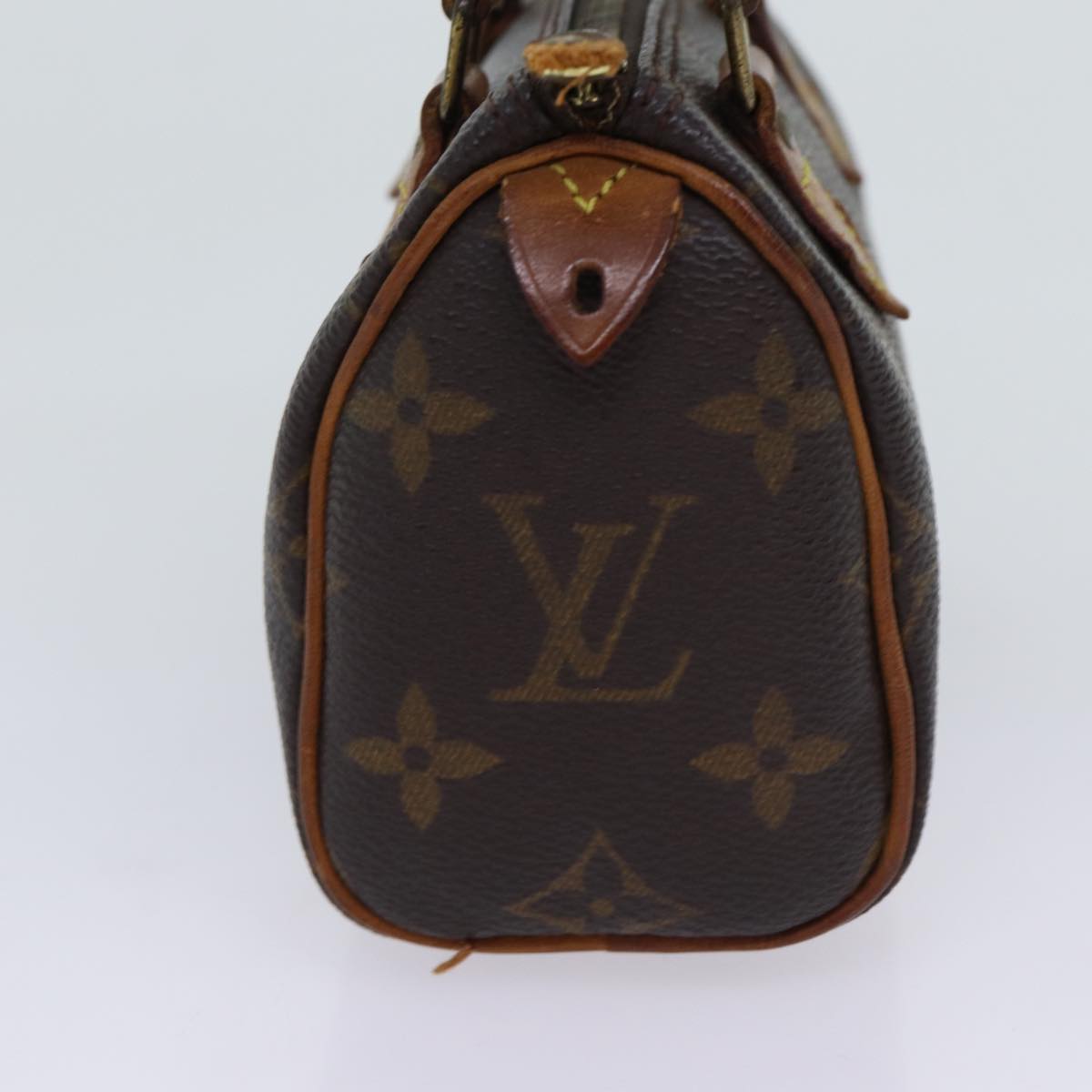 LOUIS VUITTON Monogram Mini Speedy Hand Bag M41534 LV Auth 70049