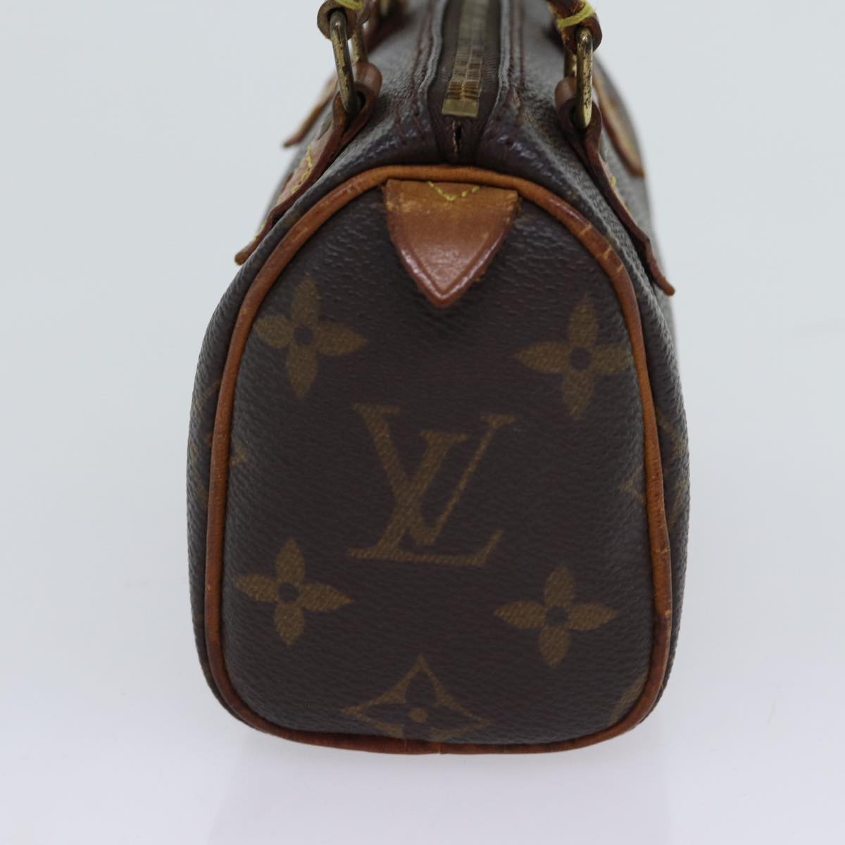 LOUIS VUITTON Monogram Mini Speedy Hand Bag M41534 LV Auth 70049
