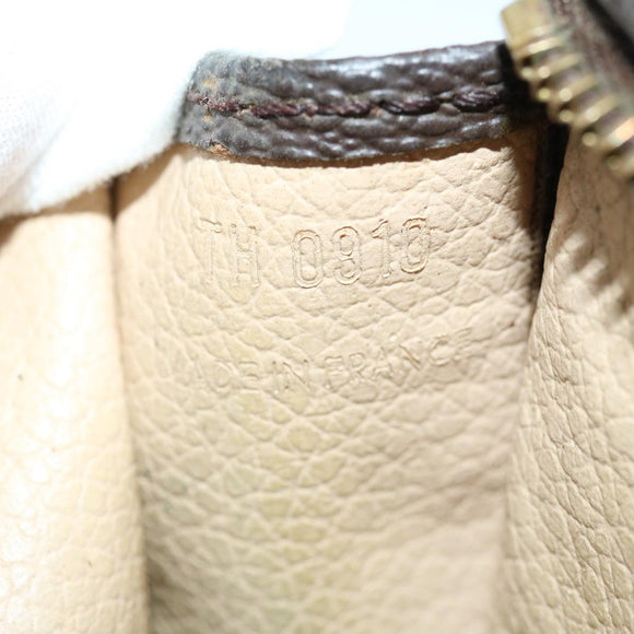 LOUIS VUITTON Monogram Poche Toilette 15 Pouch M47546 LV Auth 70051