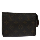 LOUIS VUITTON Monogram Poche Toilette 15 Pouch M47546 LV Auth 70051-1