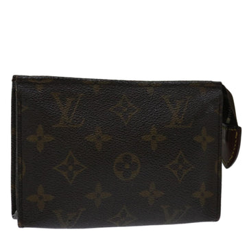 LOUIS VUITTON Monogram Poche Toilette 15 Pouch M47546 LV Auth 70051