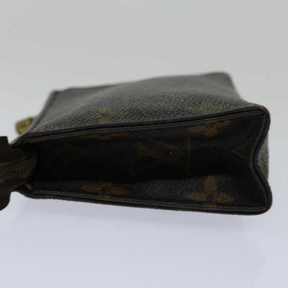 LOUIS VUITTON Monogram Poche Toilette 15 Pouch M47546 LV Auth 70051