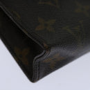 LOUIS VUITTON Monogram Poche Toilette 15 Pouch M47546 LV Auth 70051-7