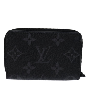 LOUIS VUITTON Monogram Eclipse Discovery Compact Wallet M67630 LV Auth 70054SM - 0