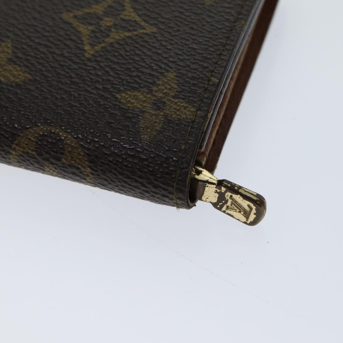 LOUIS VUITTON Monogram Porte Monnaie Billets Tresor Wallet M61730 LV Auth 70058