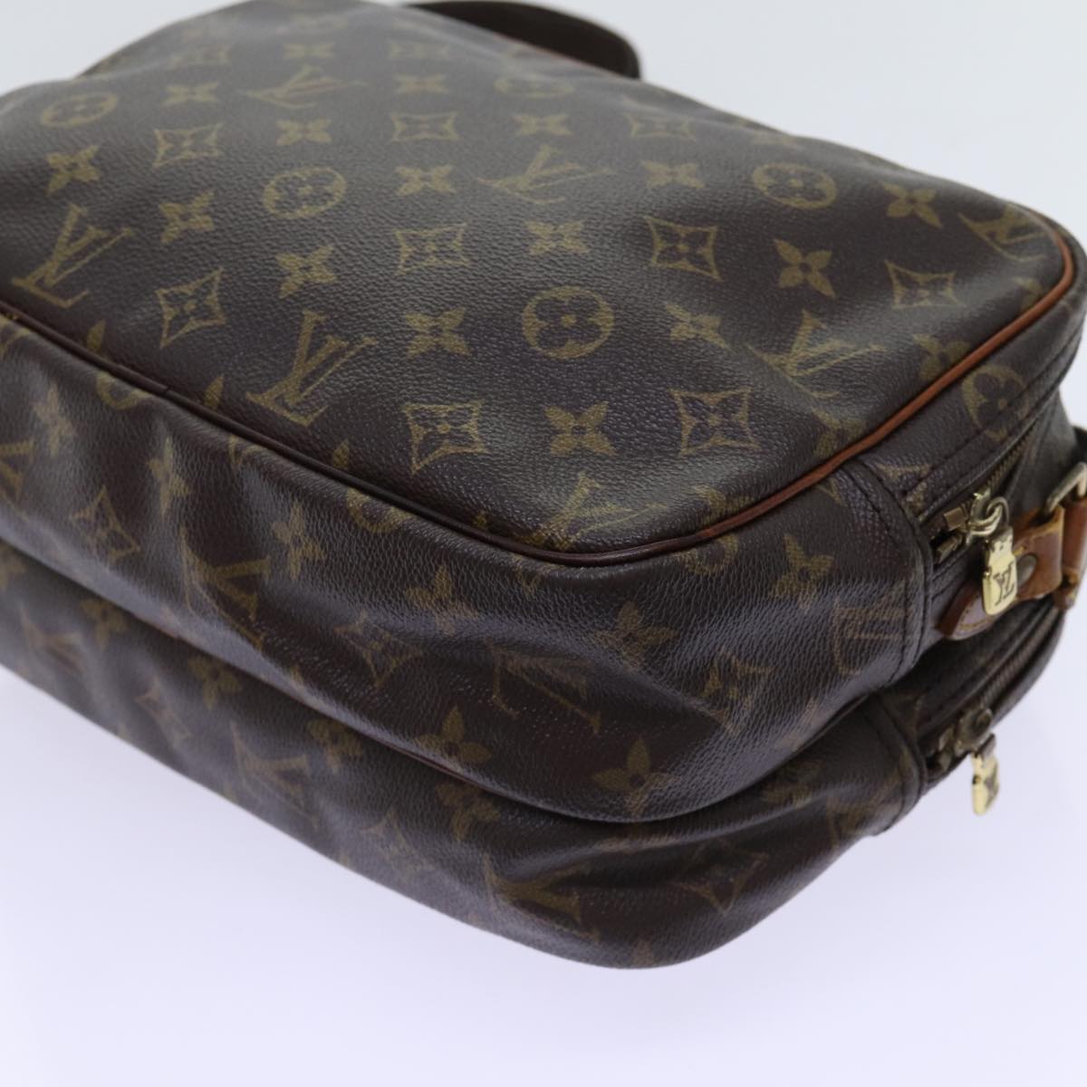 LOUIS VUITTON Monogram Reporter PM Shoulder Bag M45254 LV Auth 70068