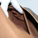 LOUIS VUITTON Monogram Saumur 35 Shoulder Bag M42254 LV Auth 70072-24