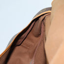 LOUIS VUITTON Monogram Saumur 35 Shoulder Bag M42254 LV Auth 70072-29