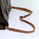 LOUIS VUITTON Monogram Saumur 35 Shoulder Bag M42254 LV Auth 70072-14