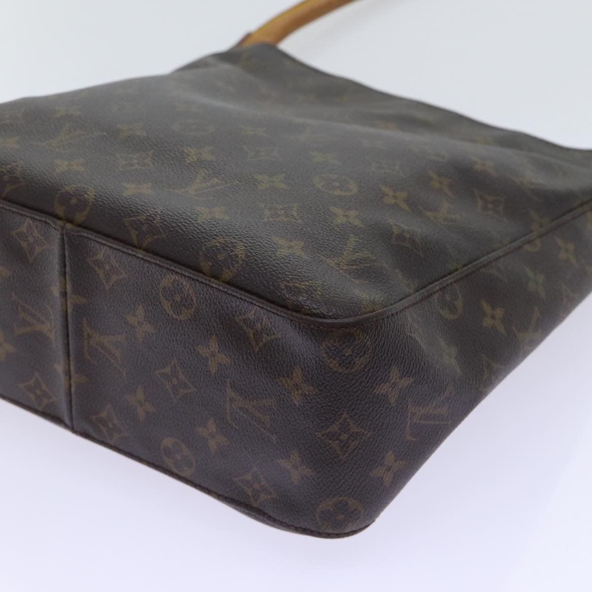 LOUIS VUITTON Monogram Looping GM Shoulder Bag M51145 LV Auth 70073