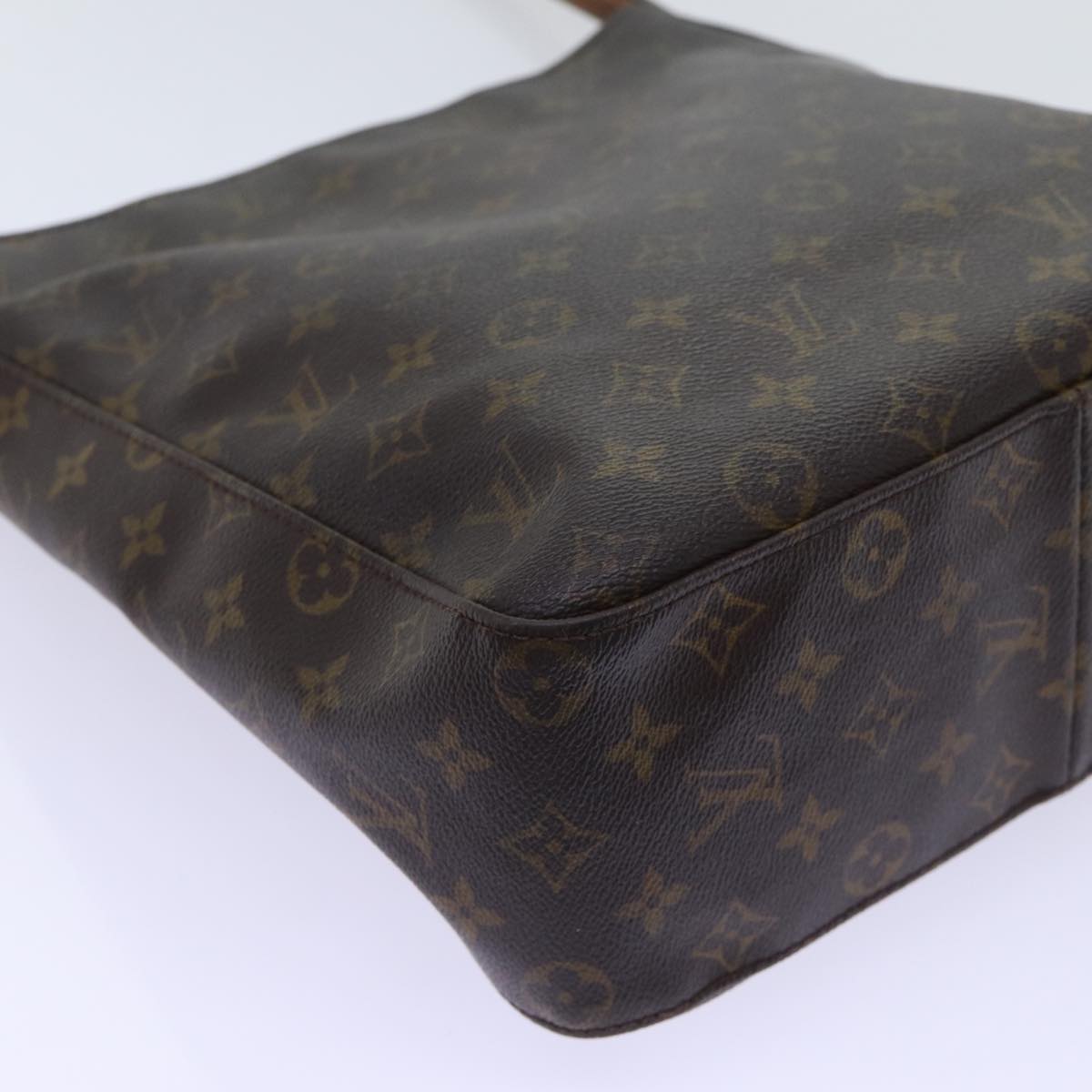 LOUIS VUITTON Monogram Looping GM Shoulder Bag M51145 LV Auth 70073