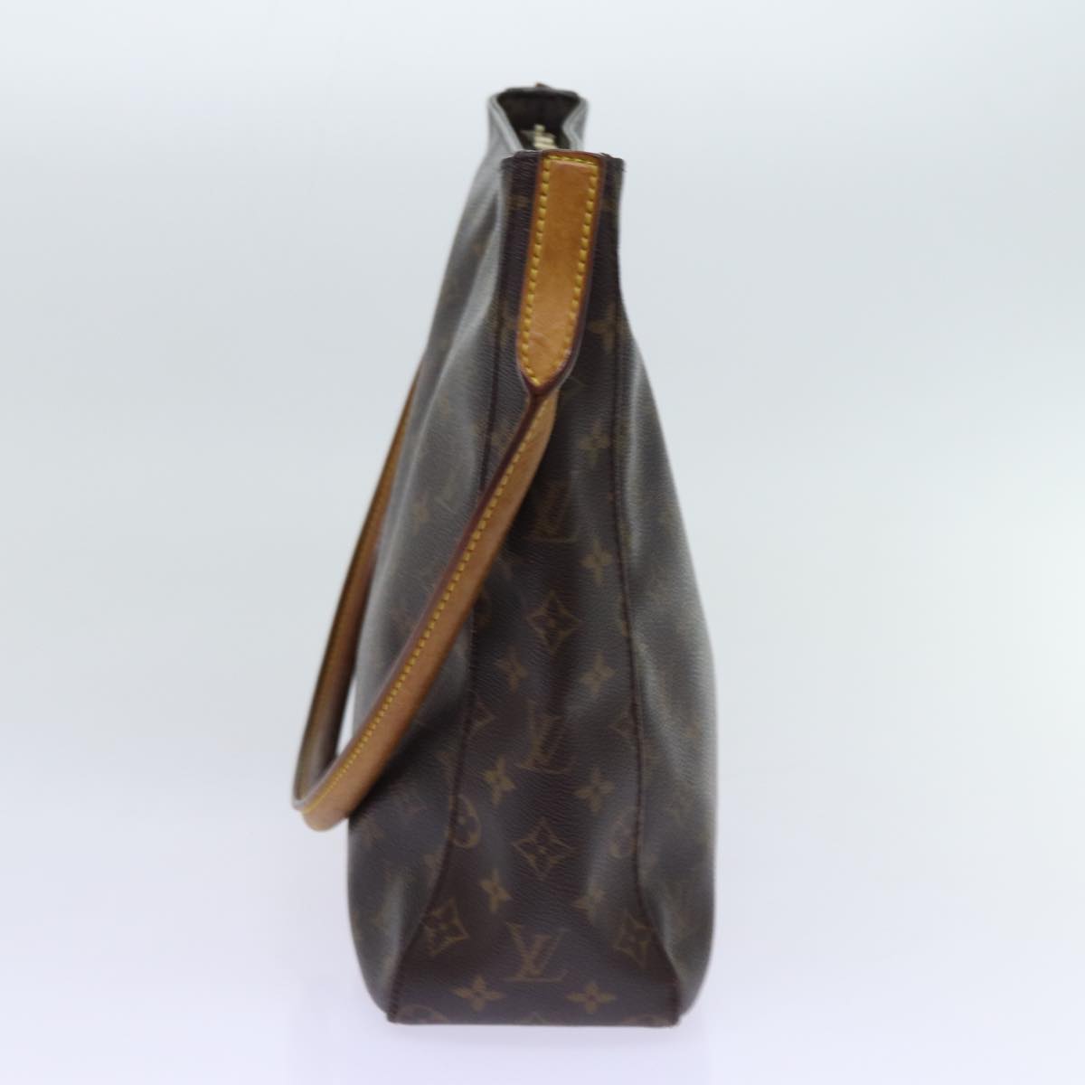 LOUIS VUITTON Monogram Looping GM Shoulder Bag M51145 LV Auth 70073