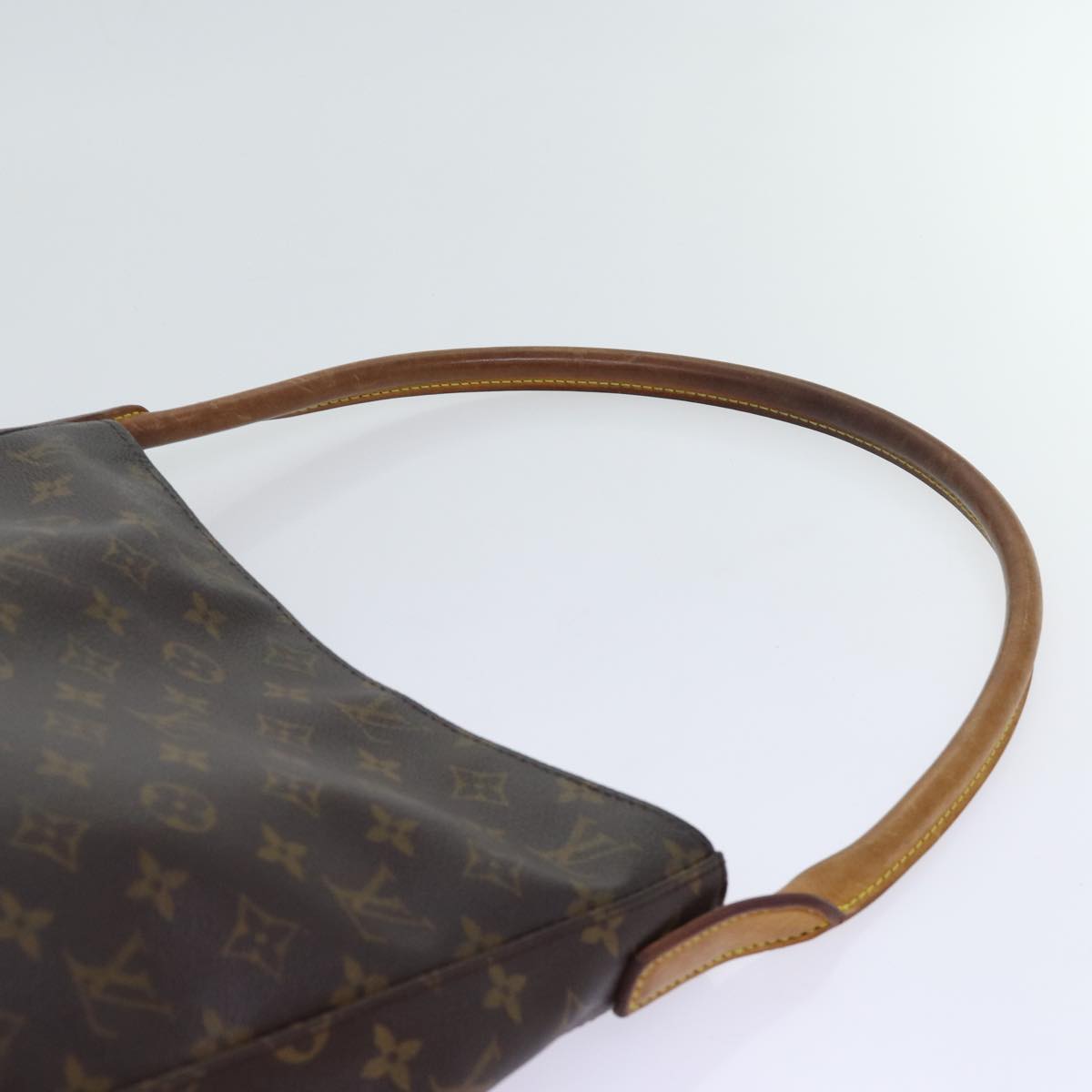 LOUIS VUITTON Monogram Looping GM Shoulder Bag M51145 LV Auth 70073