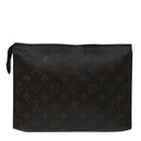 LOUIS VUITTON Monogram Poche Toilette 26 Pouch M47542 LV Auth 70085-2