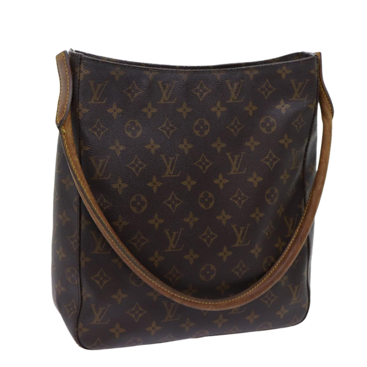 LOUIS VUITTON Monogram Looping GM Shoulder Bag M51145 LV Auth 70088