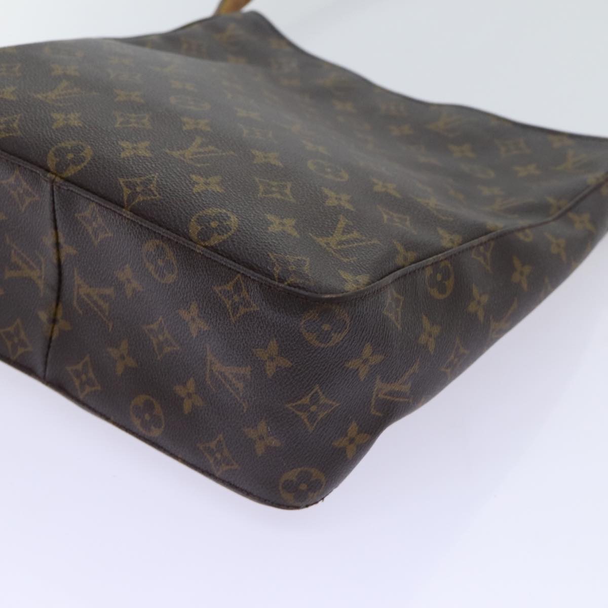 LOUIS VUITTON Monogram Looping GM Shoulder Bag M51145 LV Auth 70088