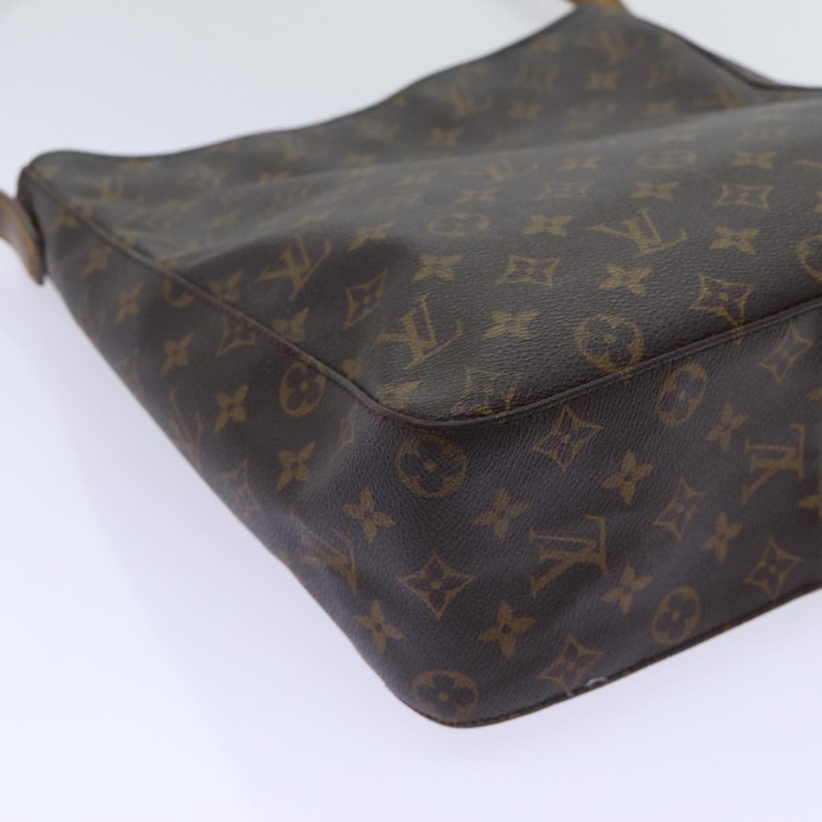 LOUIS VUITTON Monogram Looping GM Shoulder Bag M51145 LV Auth 70088