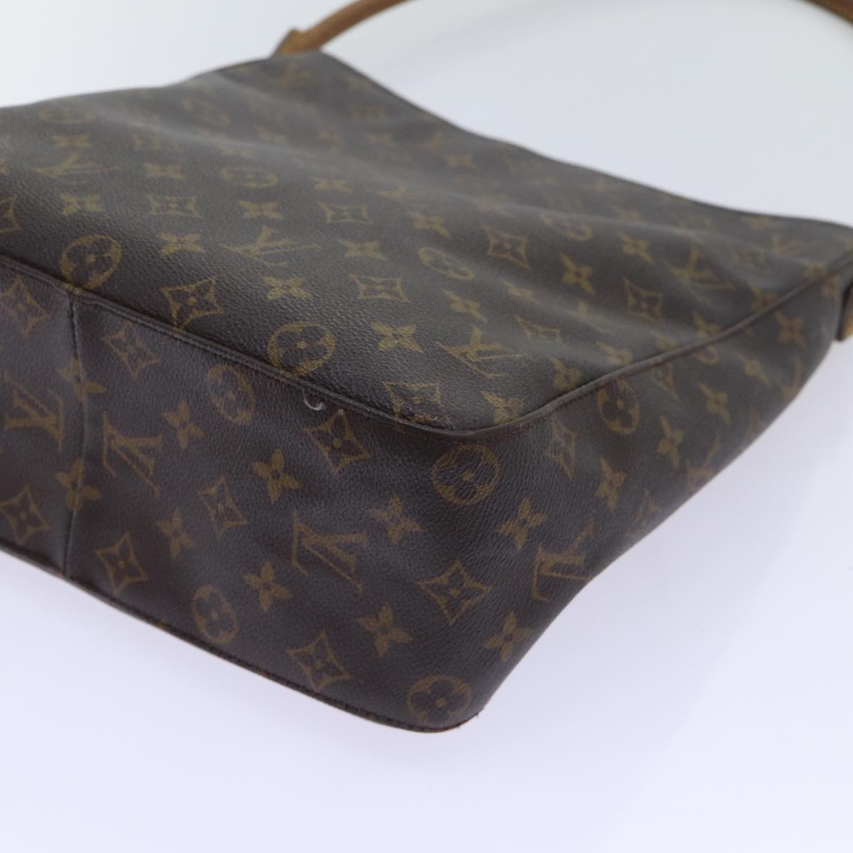 LOUIS VUITTON Monogram Looping GM Shoulder Bag M51145 LV Auth 70088