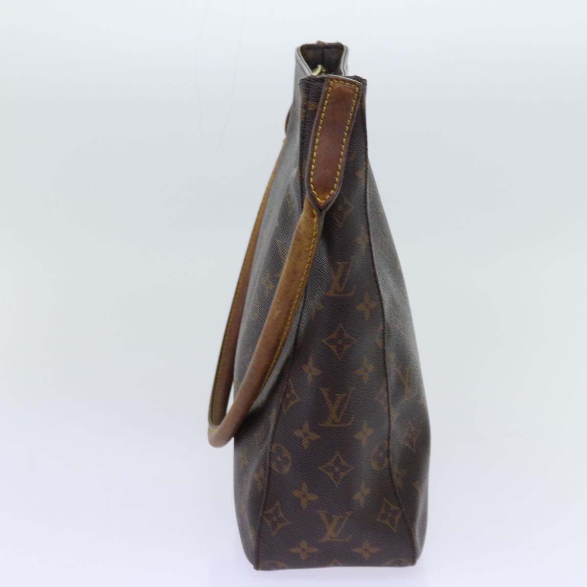 LOUIS VUITTON Monogram Looping GM Shoulder Bag M51145 LV Auth 70088