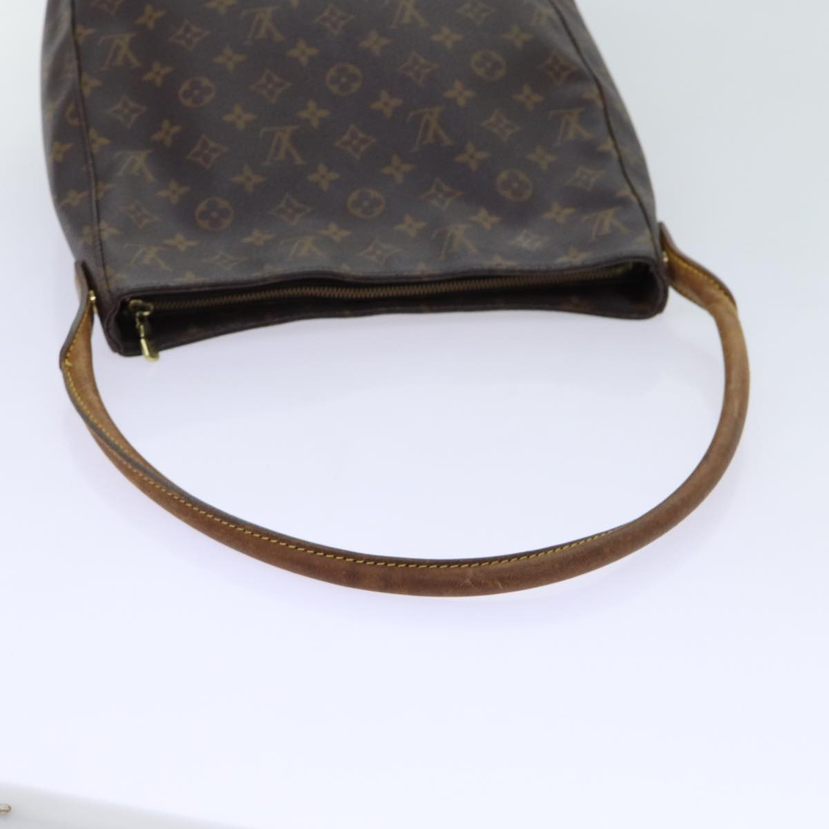 LOUIS VUITTON Monogram Looping GM Shoulder Bag M51145 LV Auth 70088