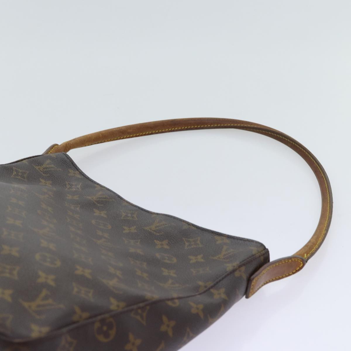 LOUIS VUITTON Monogram Looping GM Shoulder Bag M51145 LV Auth 70088