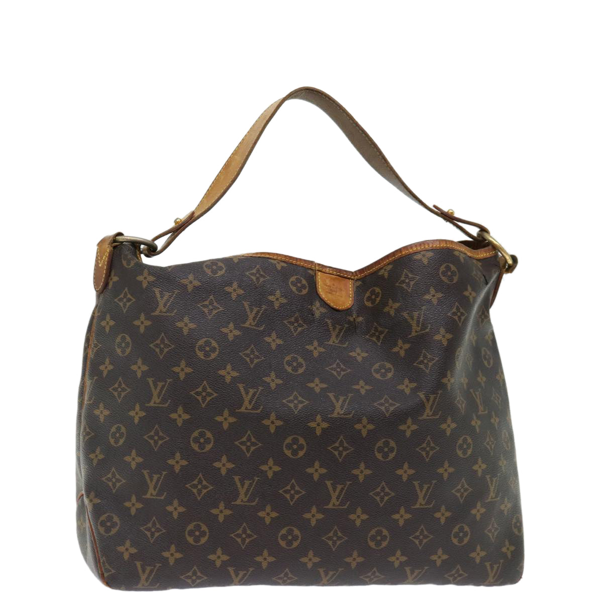 LOUIS VUITTON Monogram Delightful MM Shoulder Bag M50156 LV Auth 70100