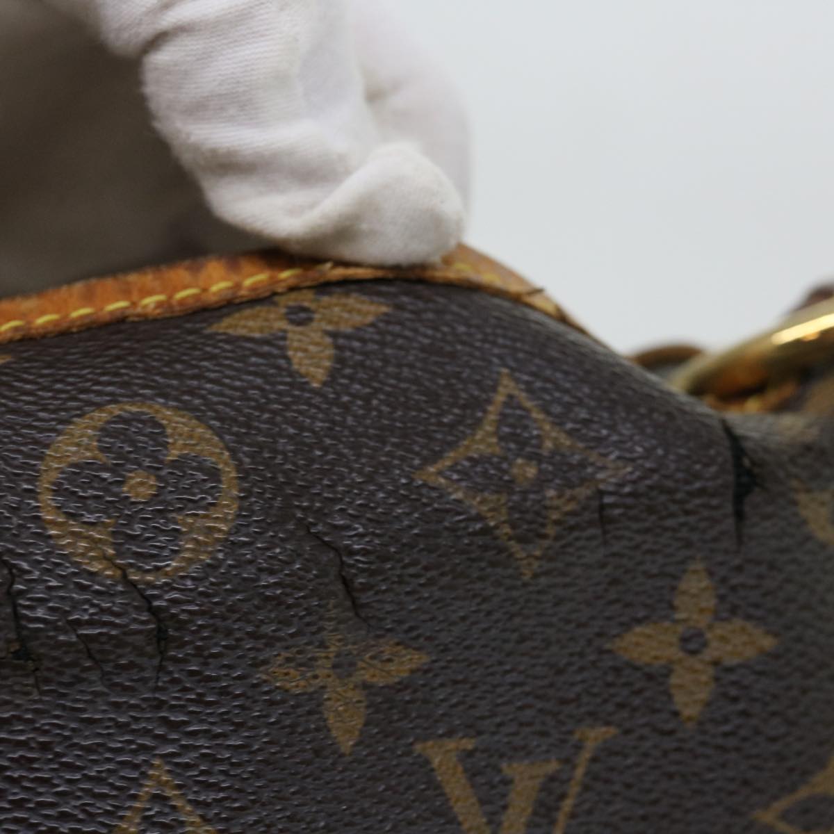 LOUIS VUITTON Monogram Delightful MM Shoulder Bag M50156 LV Auth 70100