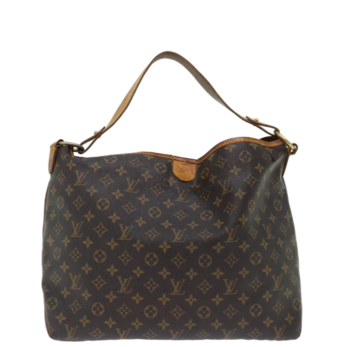 LOUIS VUITTON Monogram Delightful MM Shoulder Bag M50156 LV Auth 70100