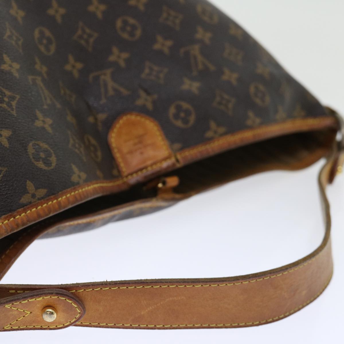 LOUIS VUITTON Monogram Delightful MM Shoulder Bag M50156 LV Auth 70100