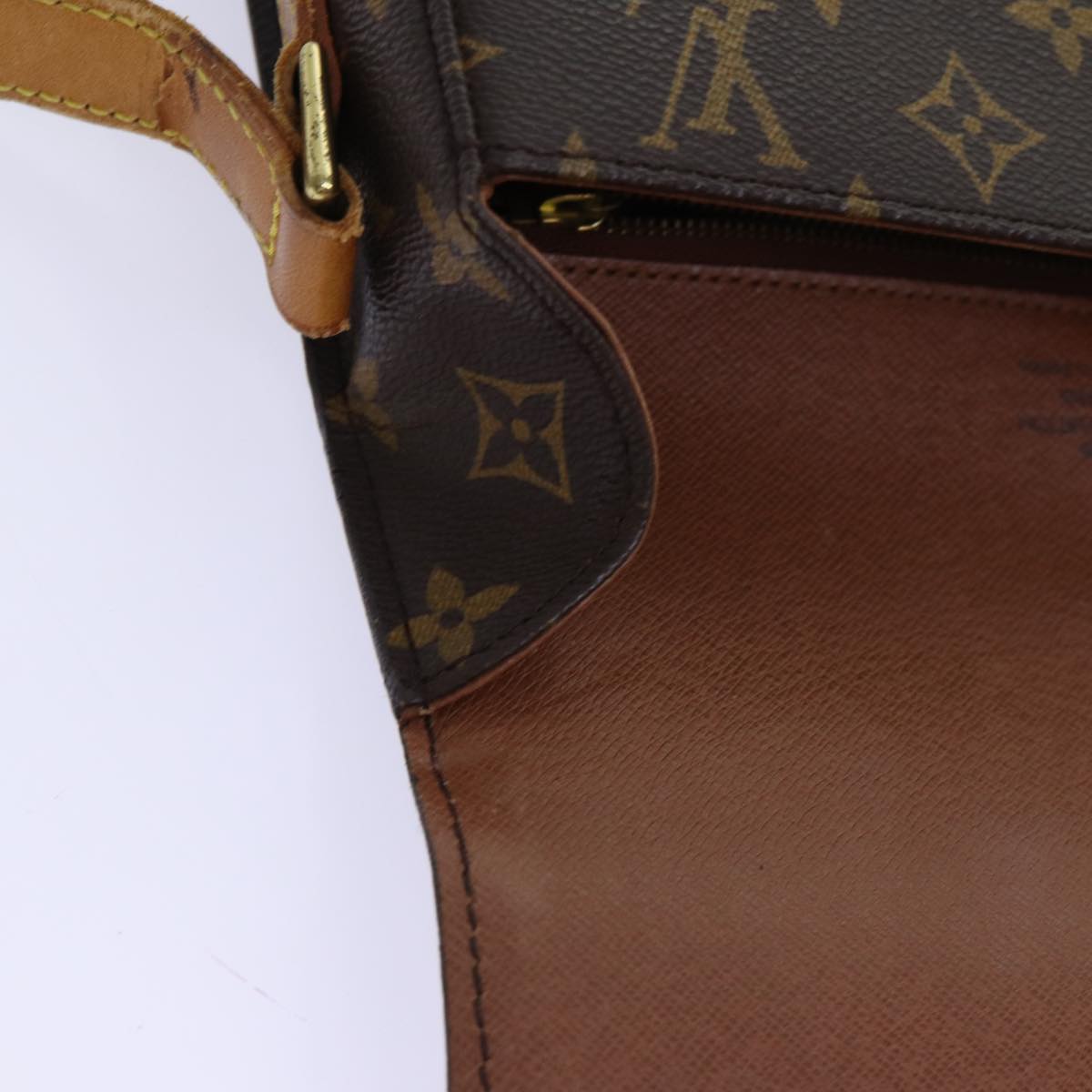 LOUIS VUITTON Monogram Saint Cloud GM Shoulder Bag M51242 LV Auth 70105