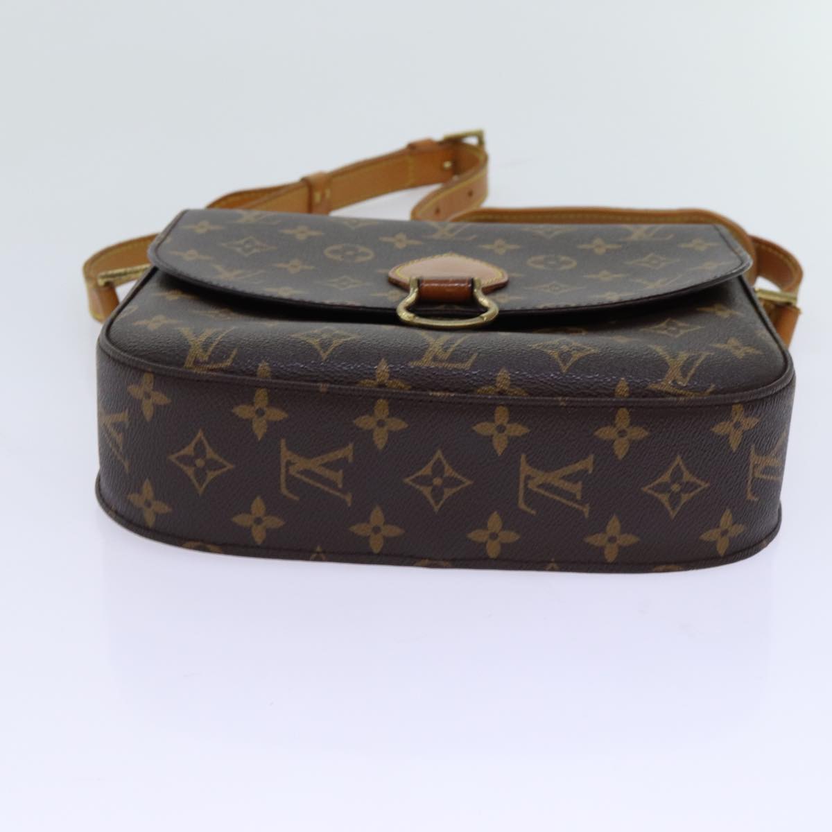 LOUIS VUITTON Monogram Saint Cloud GM Shoulder Bag M51242 LV Auth 70105