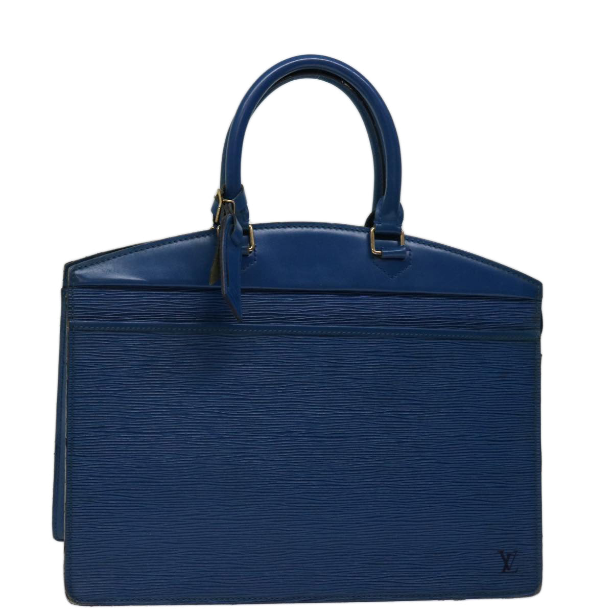 LOUIS VUITTON Epi Riviera Hand Bag Blue M48185 LV Auth 70112
