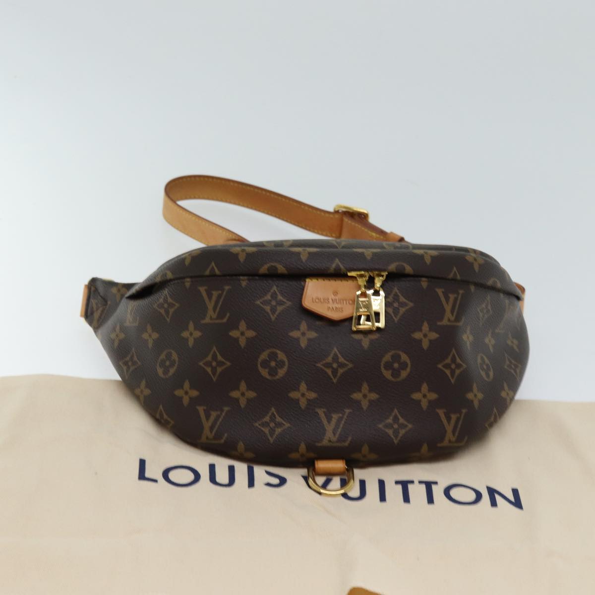 LOUIS VUITTON Monogram Bum Bag Shoulder Bag M43644 LV Auth 70120A