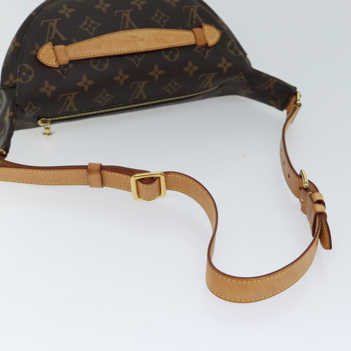 LOUIS VUITTON Monogram Bum Bag Shoulder Bag M43644 LV Auth 70120A