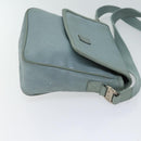 GUCCI GG implementation Shoulder Bag Light Blue 297559 Auth 70122-3