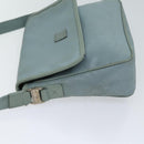 GUCCI GG implementation Shoulder Bag Light Blue 297559 Auth 70122-4