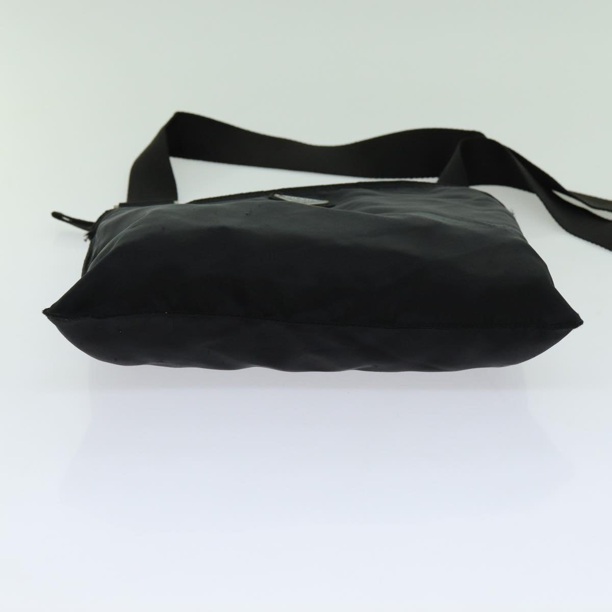 PRADA Shoulder Bag Nylon Black Auth 70152